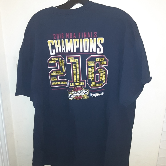 Cleveland Cavaliers 2016 NBA Champions Shirt Rare SZ:XXL LeBron James 3rd Ring . - Picture 2 of 3